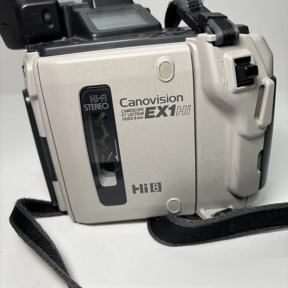Canon Canovision EX1 Hi Hi 8 Camcorder Camera & Recorder With Accessories Bundle - Picture 13 of 16